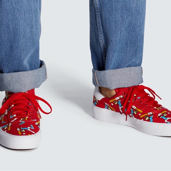 Adidas Disney Sport Goofy Red Shoes - Picture 2 of 6